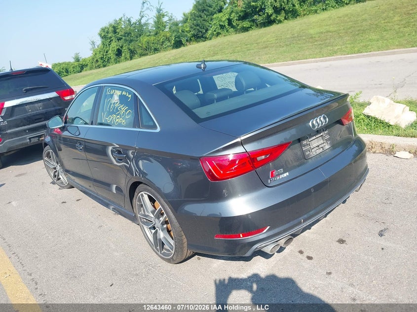 Vin: wauf1gff5g1091800, lot: 3044596, audi s3 20163