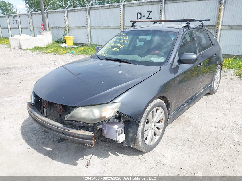 2009 Subaru Impreza, Rear, IAAI, VIN JF1GH62659H809848 — photo 2