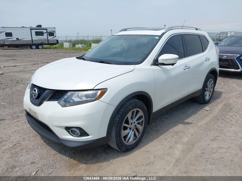 2014 Nissan Rogue, Front, IAAI, VIN 5N1AT2MV0EC789930 — photo 2