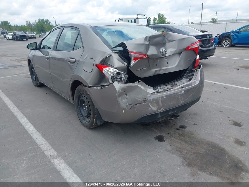 Vin: 2t1burhe7gc585287, lot: 3044615, toyota corolla le 20163