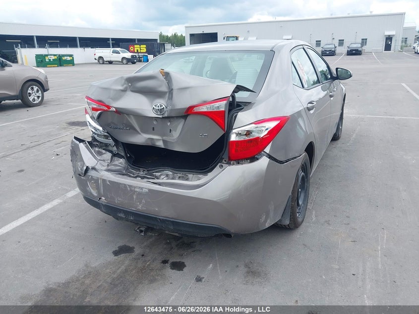 Vin: 2t1burhe7gc585287, lot: 3044615, toyota corolla le 20164