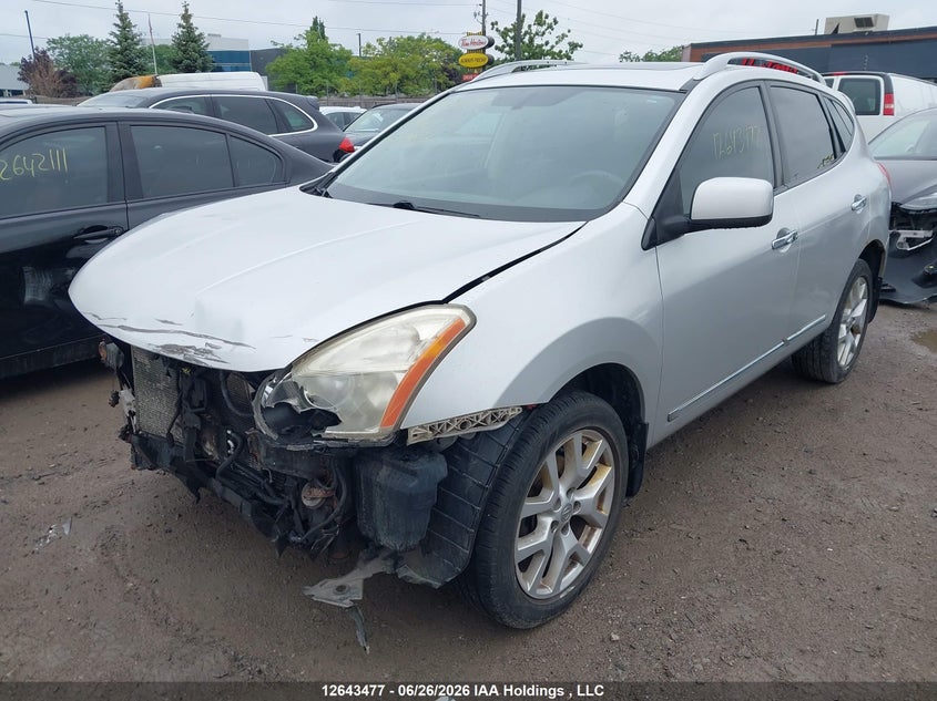 2011 Nissan Rogue, Удар спереду, IAAI, VIN JN8AS5MV9BW274092 — фото 2