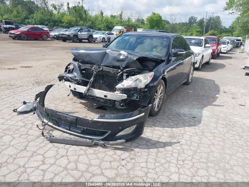 2013 Hyundai Genesis 3.8L VIN: KMHGC4DD3DU245069 Lot: 12643480