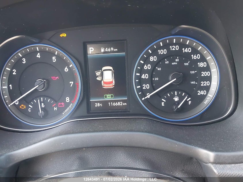 2021 Hyundai Kona Sel VIN: KM8K2CAA0MU698101 Lot: 12643491