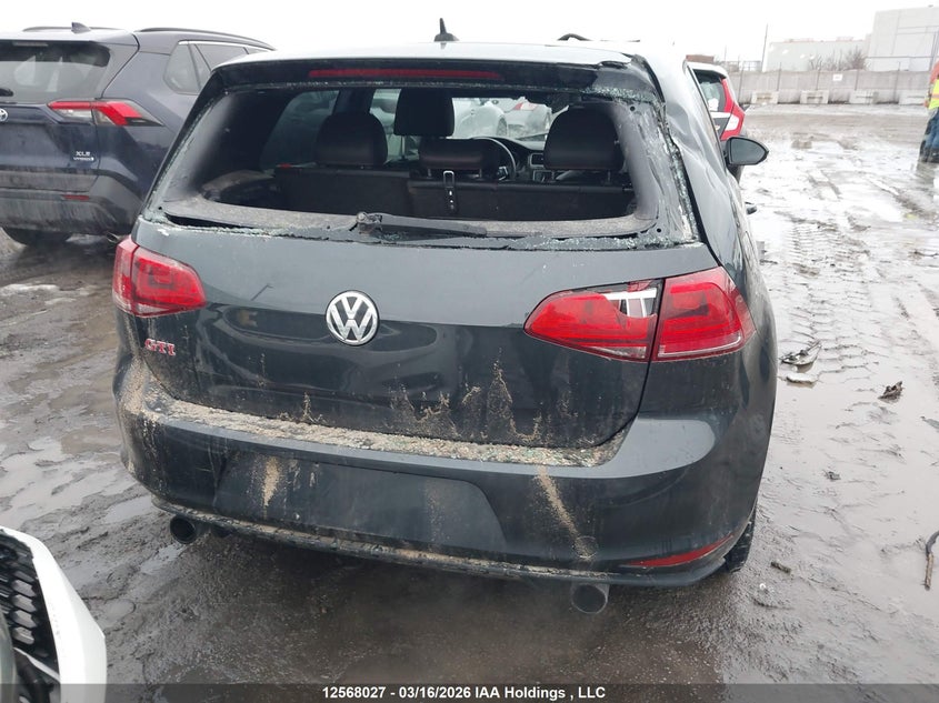 2015 Volkswagen Golf Gti 3-Door Performance VIN: 3VWY47AU7FM068638 Lot: 12568027X