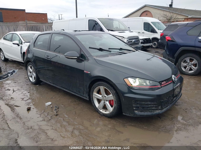 2015 Volkswagen Golf Gti 3-Door Performance VIN: 3VWY47AU7FM068638 Lot: 12568027X