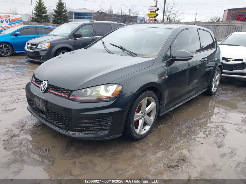2015 Volkswagen Golf Gti 3-Door Performance VIN: 3VWY47AU7FM068638 Lot: 12568027X