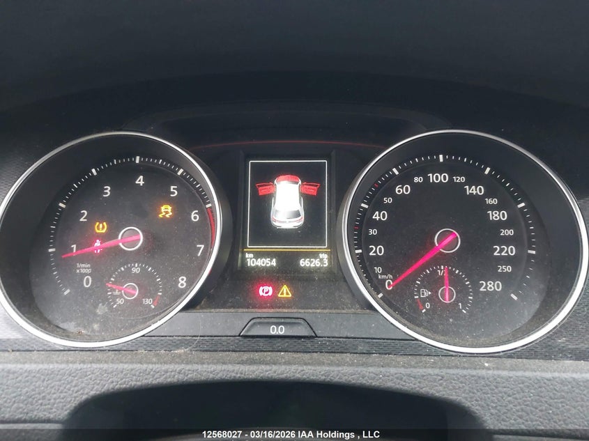 2015 Volkswagen Golf Gti 3-Door Performance VIN: 3VWY47AU7FM068638 Lot: 12568027X