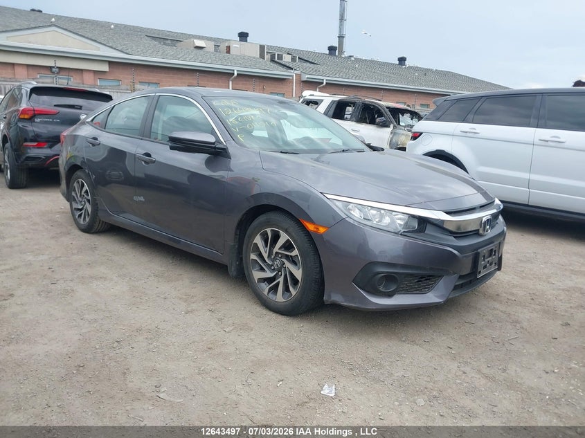 Vin: 2hgfc2f80jh011010, lot: 3044645, honda civic ex 2018 img_1