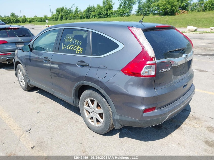 Vin: 2hkrm3h33gh002785, lot: 3044647, honda cr-v lx 20163