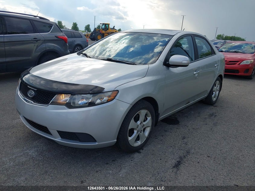 2010 Kia Forte, Right Side, IAAI, VIN KNAFU4A24A5107866 — photo 2