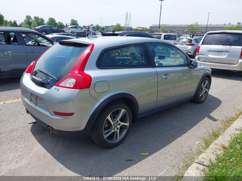 2013 VOLVO C30 COUPE 2.5L I5 FI DOHC 20V NF4