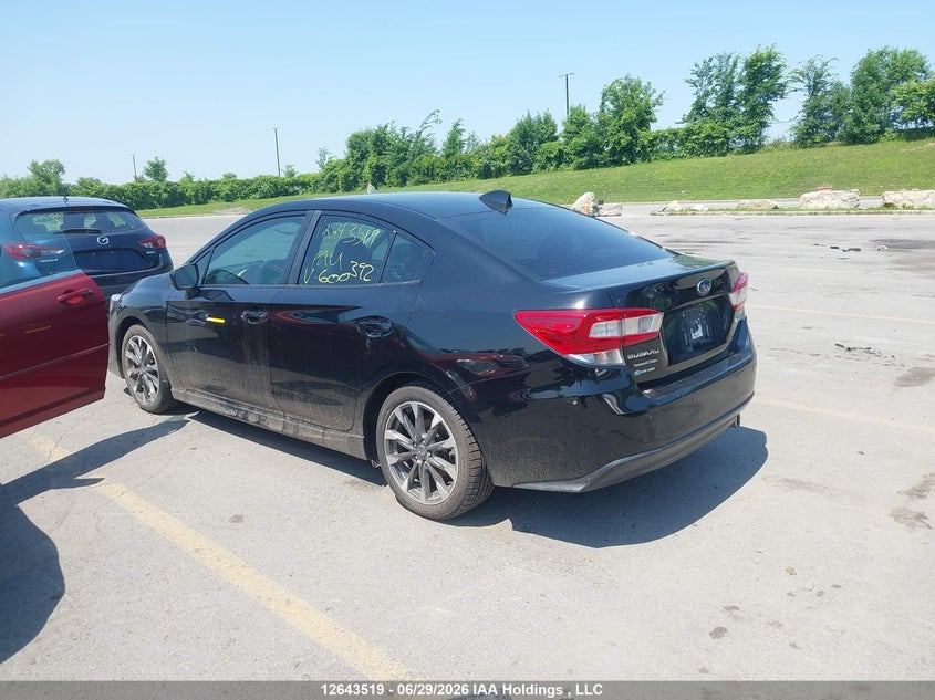 Vin: 4s3gkag68n3600392, lot: 3044667, subaru impreza sport with eyesight 4-door 20223