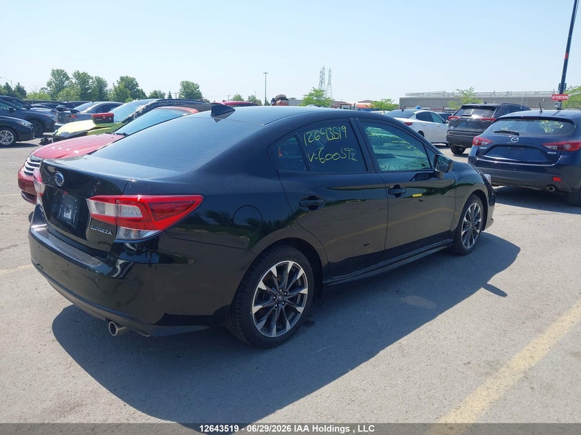 Vin: 4s3gkag68n3600392, lot: 3044667, subaru impreza sport with eyesight 4-door 20224