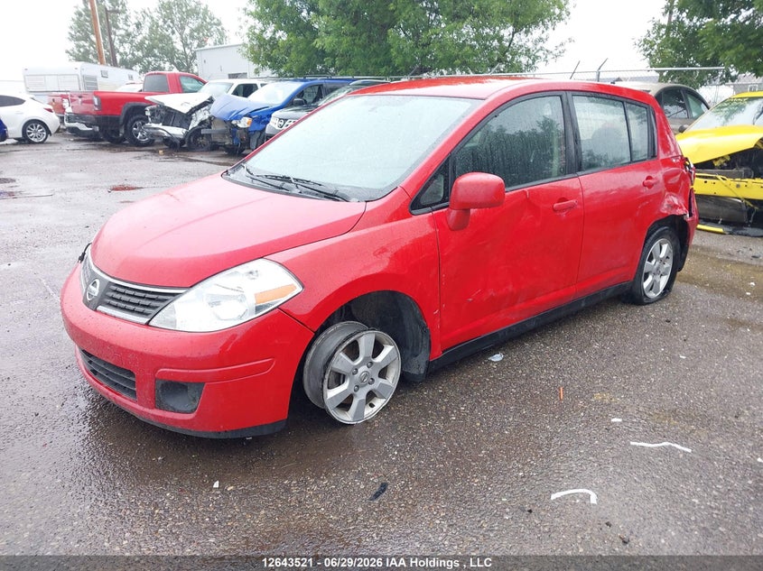 2009 Nissan Versa, Theft Recovery, IAAI, VIN 3N1BC13E09L374950 — photo 2