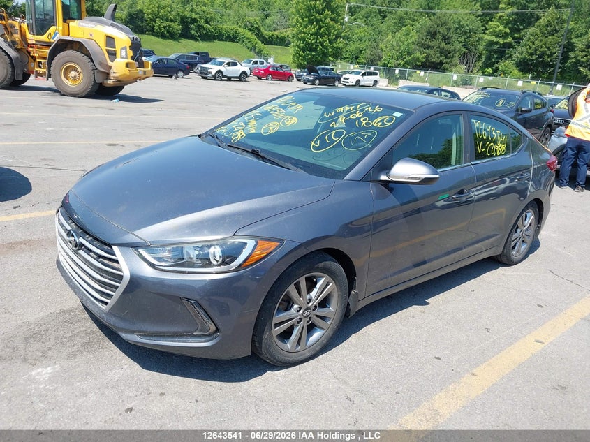 2017 Hyundai Elantra Gl, Water, IAAI, VIN KMHD84LF4HU221988 — photo 2