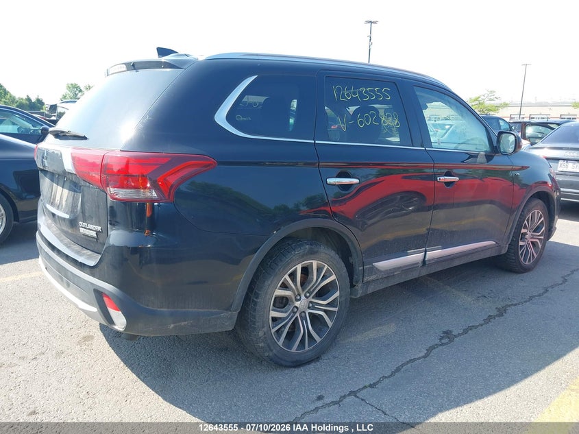 Vin: ja4jz4axxjz602828, lot: 3044703, mitsubishi outlander 20184