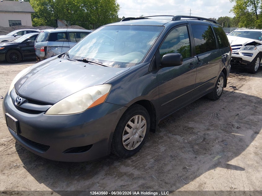 2009 Toyota Sienna Ce 8 Passenger, Charity, IAAI, VIN 5TDZK29C89S279122 — photo 2