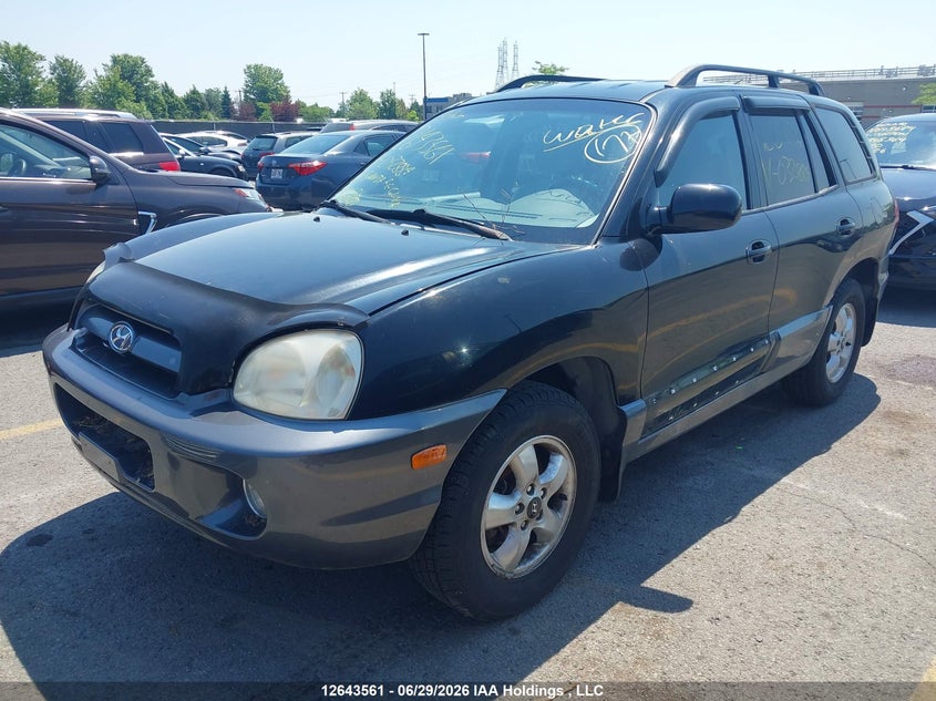 2006 Hyundai Santa Fe, Затоплення, IAAI, VIN KM8SB13D76U032884 — фото 2