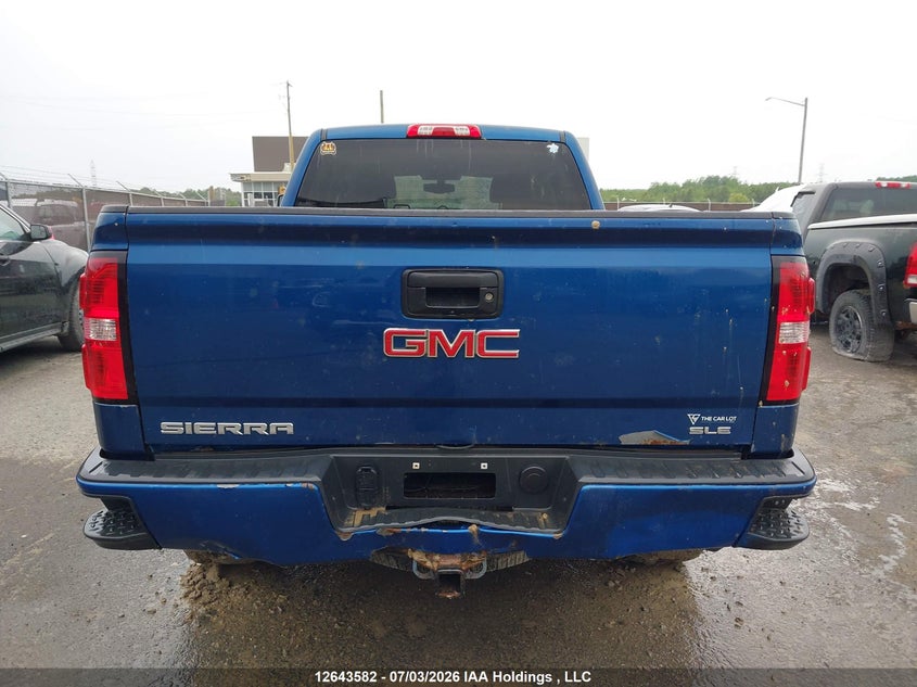 2017 GMC Sierra 1500 Sle VIN: 3GTU2MEC2HG320787 Lot: 12643582