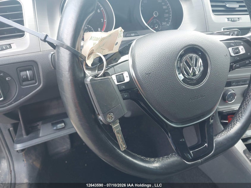 2016 Volkswagen Golf 1.8 Tsi Comfortline/1.8 Tsi Highline/1.8 Tsi Trendline VIN: 3VW217AU1GM068022 Lot: 12643590