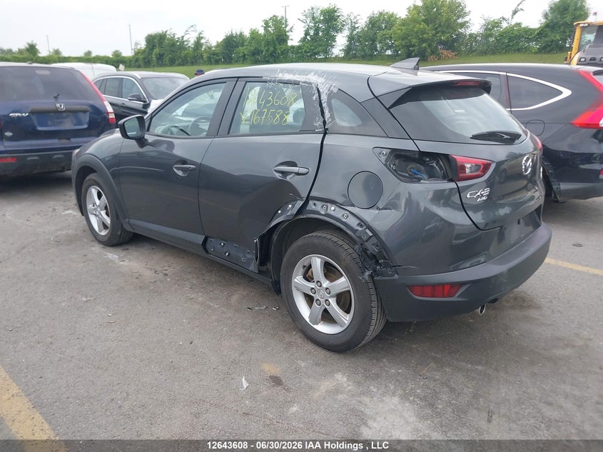 2017 Mazda Cx-3 Gx VIN: JM1DKFB79H0167588 Lot: 12643608