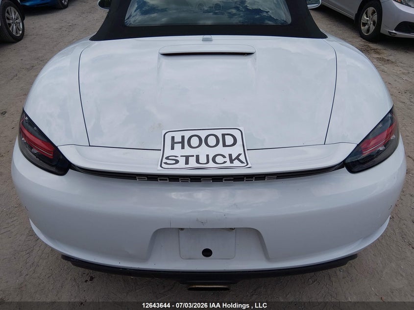 2018 Porsche 718 Boxster VIN: WP0CA2A82JS211006 Lot: 12643644