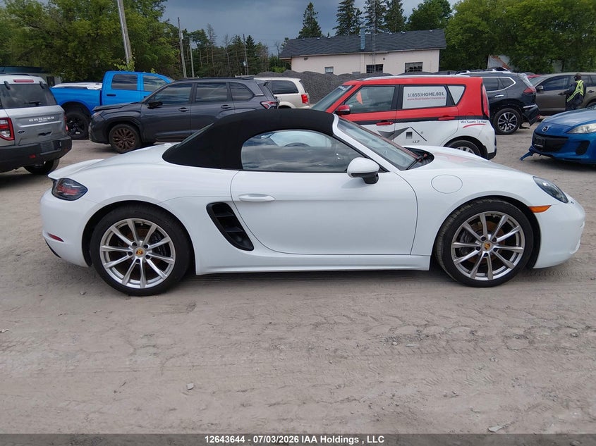 2018 Porsche 718 Boxster VIN: WP0CA2A82JS211006 Lot: 12643644