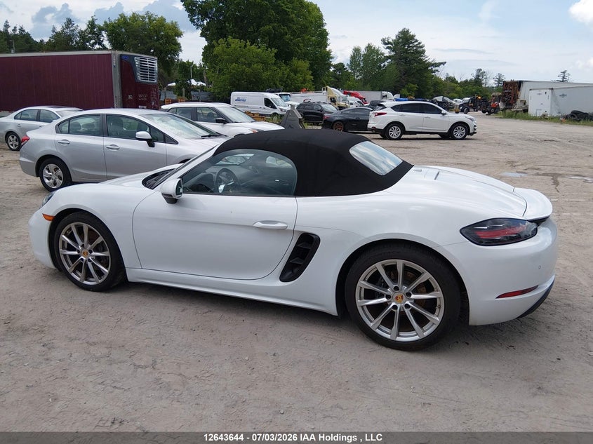 2018 Porsche 718 Boxster VIN: WP0CA2A82JS211006 Lot: 12643644