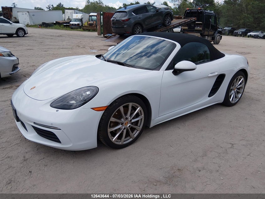 2018 Porsche 718 Boxster VIN: WP0CA2A82JS211006 Lot: 12643644