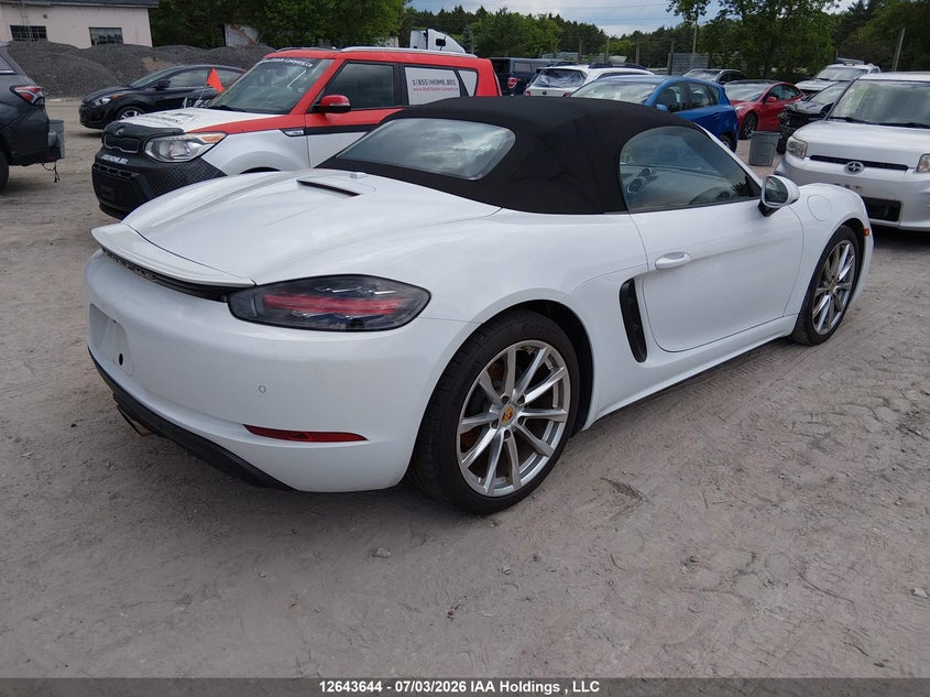 2018 Porsche 718 Boxster VIN: WP0CA2A82JS211006 Lot: 12643644