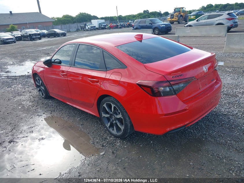 Vin: 2hgfe4f88th006243, lot: 3044826, honda civic 20263