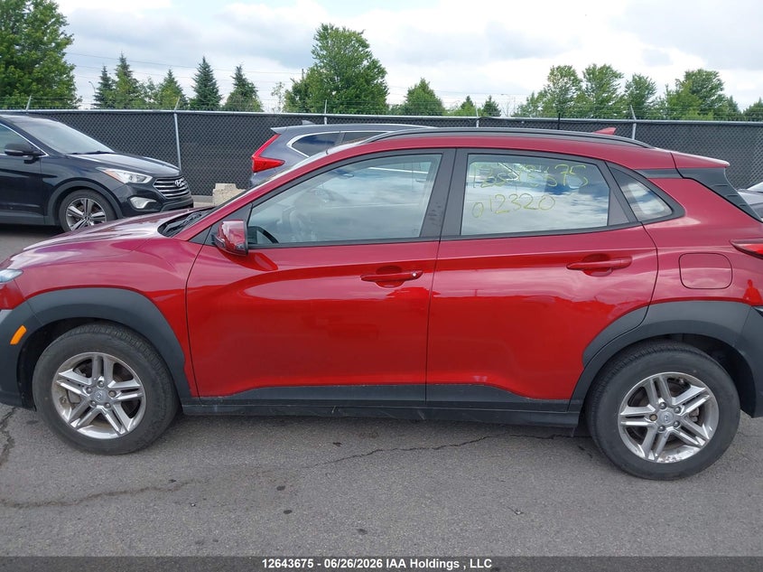 2023 Hyundai Kona Essential Awd VIN: KM8K1CAB2PU012320 Lot: 12643675