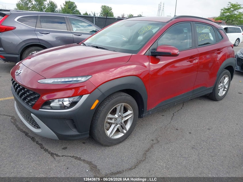 2023 Hyundai Kona Essential Awd, Water, IAAI, VIN KM8K1CAB2PU012320 — photo 2
