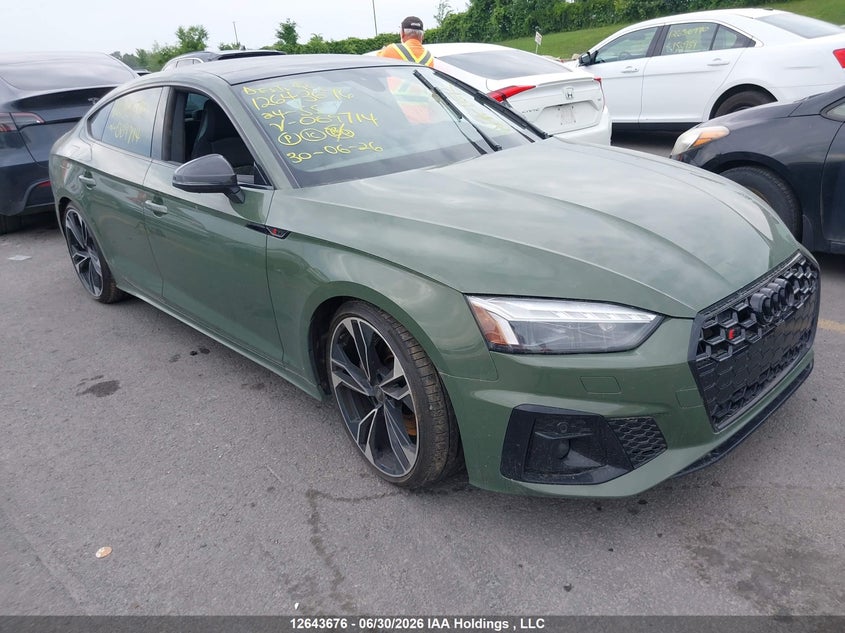 2024 Audi S5 Prestige, Water, IAAI, VIN WAUB4CF50RA069714