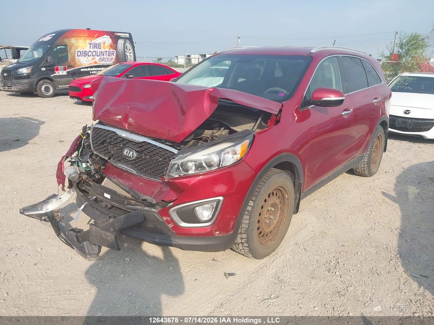 Vin: 5xypg4a37gg172749, lot: 3044830, kia sorento 20162
