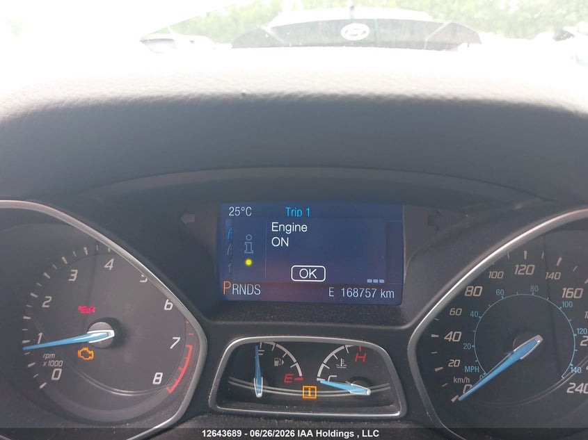 2014 Ford Focus Se VIN: 1FADP3F27EL335338 Lot: 12643689