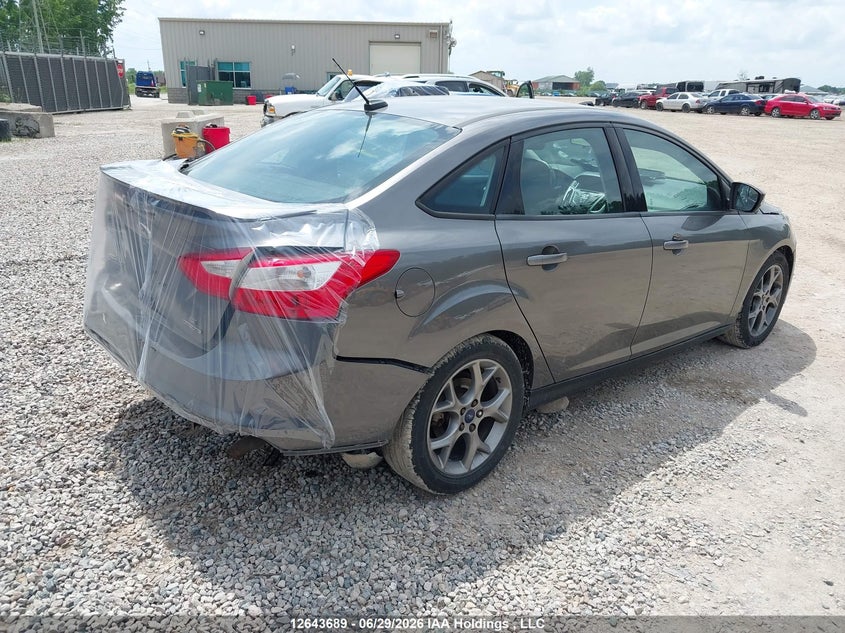 2014 Ford Focus Se VIN: 1FADP3F27EL335338 Lot: 12643689