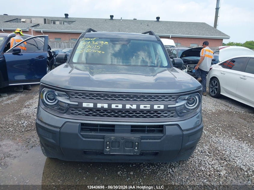 2025 Ford Bronco Sport VIN: 3FMCR9BN2SRE67015 Lot: 12643698