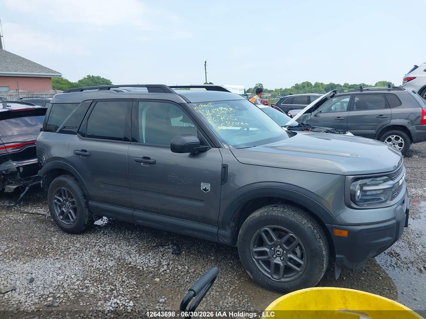 2025 Ford Bronco Sport VIN: 3FMCR9BN2SRE67015 Lot: 12643698