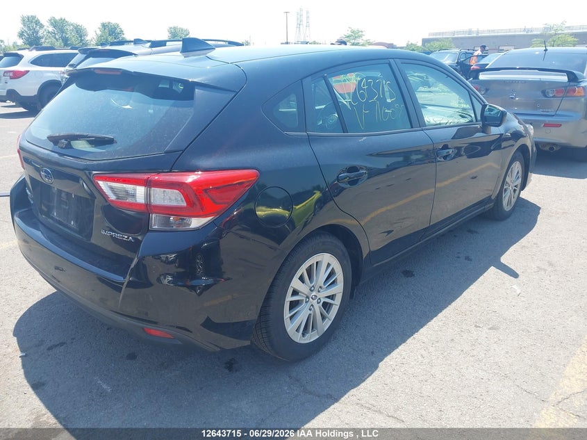 Vin: 4s3gtae61j3710095, lot: 3044867, subaru impreza touring 20184