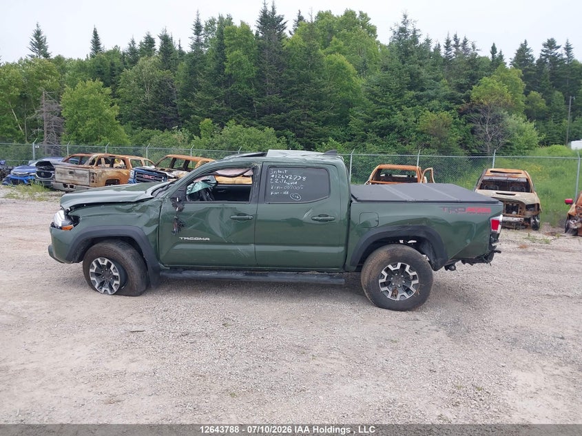 2022 Toyota Tacoma VIN: 3TYCZ5AN9NT067005 Lot: 12643788