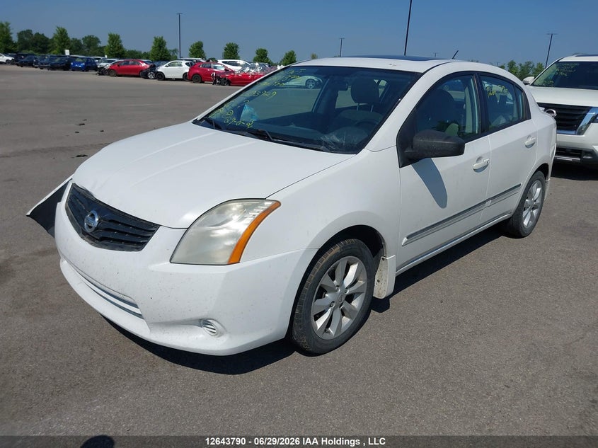 2011 Nissan Sentra, Front, IAAI, VIN 3N1AB6AP4BL633929 — photo 2