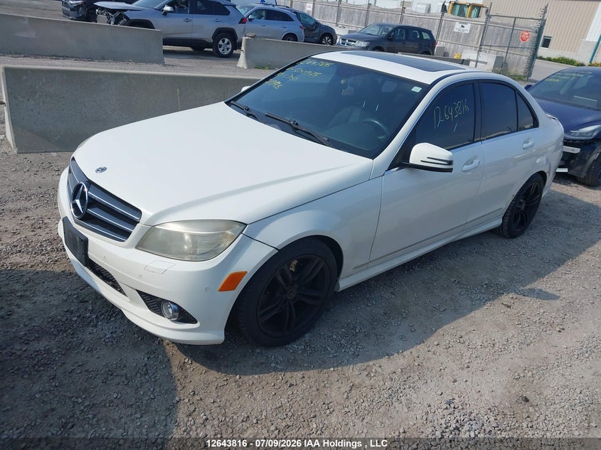 Vin: wddgf8bb7af500977, lot: 3044973, mercedes-benz c 300 4matic 20102
