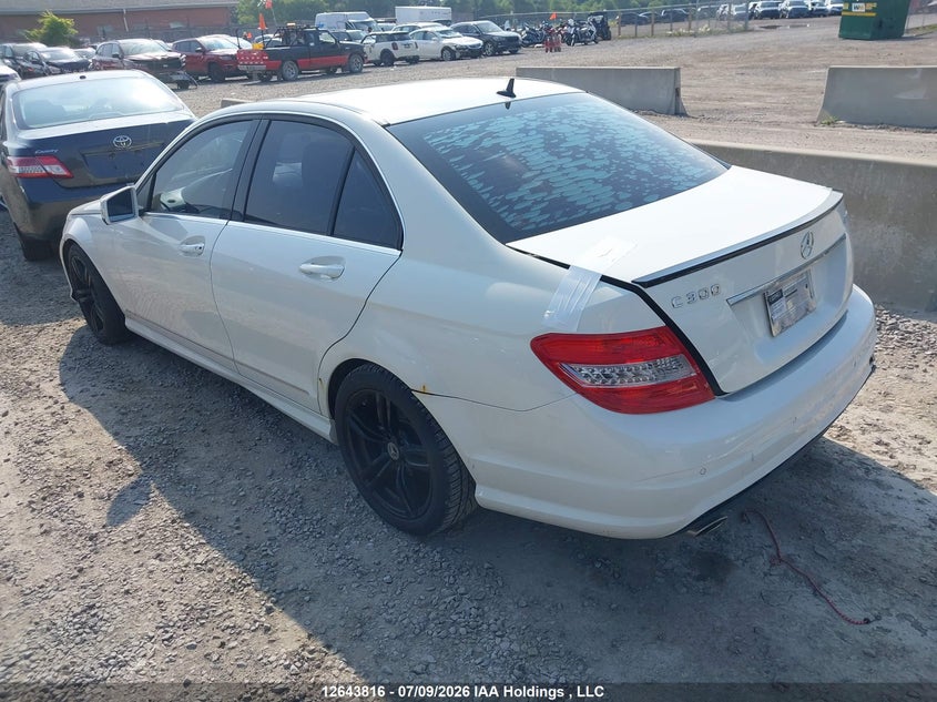 Vin: wddgf8bb7af500977, lot: 3044973, mercedes-benz c 300 4matic 20103