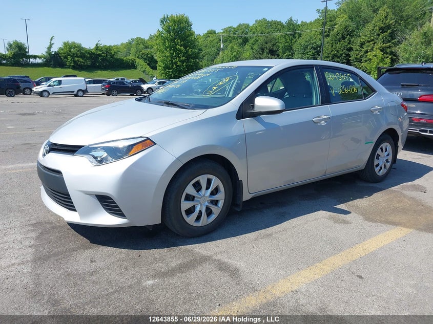 2014 Toyota Corolla, Затопление, IAAI, VIN 2T1BURHE2EC028428 — фото 2