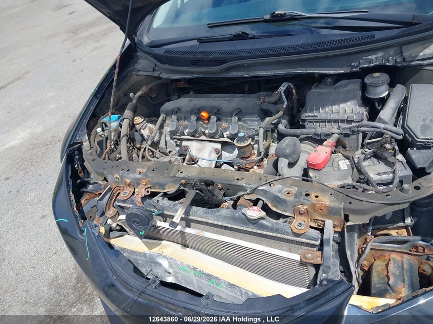 2014 HONDA CIVIC SEDAN 1.8L I-4 VVT, 143HP