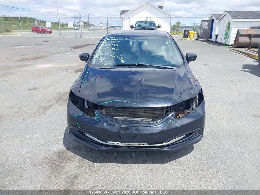 2014 HONDA CIVIC SEDAN 1.8L I-4 VVT, 143HP