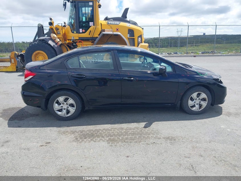 2014 HONDA CIVIC SEDAN 1.8L I-4 VVT, 143HP