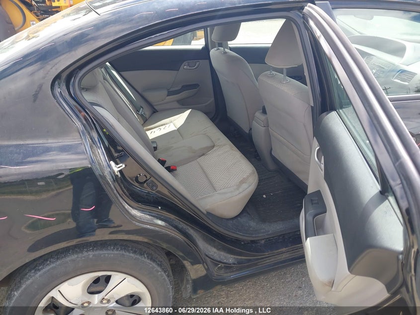 2014 HONDA CIVIC SEDAN 1.8L I-4 VVT, 143HP